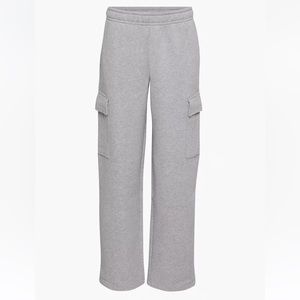 Aritzia cozy fleece mega cargo sweatpant
